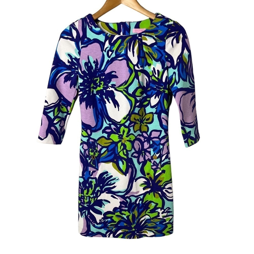 Lilly Pulitzer Charlene Dress in Catwalk Floral Dress Size XS Style 86130